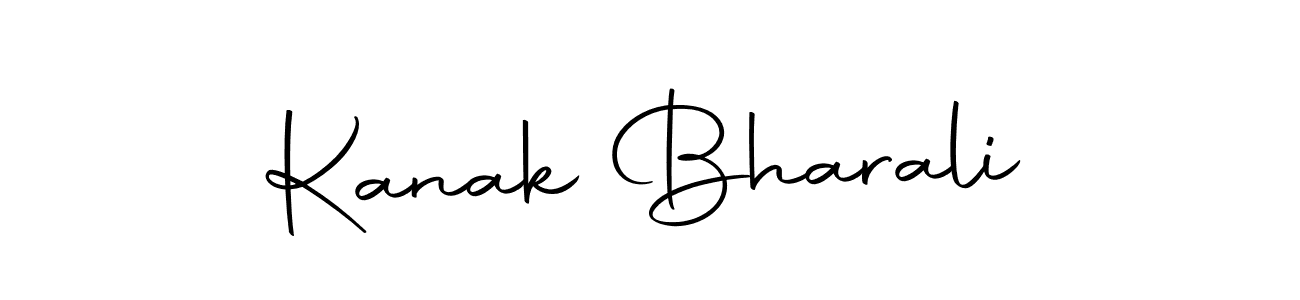How to make Kanak Bharali name signature. Use Autography-DOLnW style for creating short signs online. This is the latest handwritten sign. Kanak Bharali signature style 10 images and pictures png
