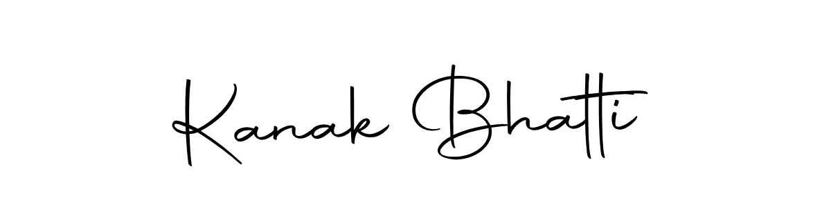 The best way (Autography-DOLnW) to make a short signature is to pick only two or three words in your name. The name Kanak Bhatti include a total of six letters. For converting this name. Kanak Bhatti signature style 10 images and pictures png