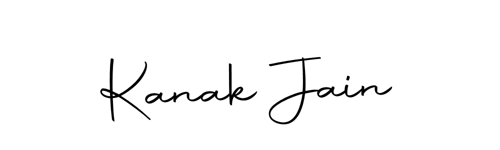 The best way (Autography-DOLnW) to make a short signature is to pick only two or three words in your name. The name Kanak Jain include a total of six letters. For converting this name. Kanak Jain signature style 10 images and pictures png