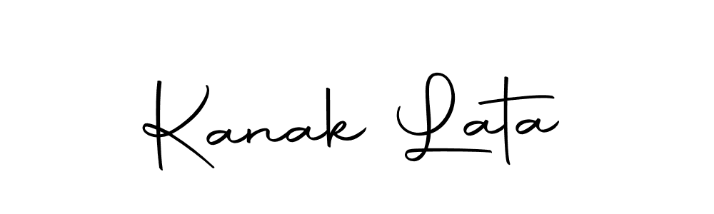 Make a beautiful signature design for name Kanak Lata. Use this online signature maker to create a handwritten signature for free. Kanak Lata signature style 10 images and pictures png