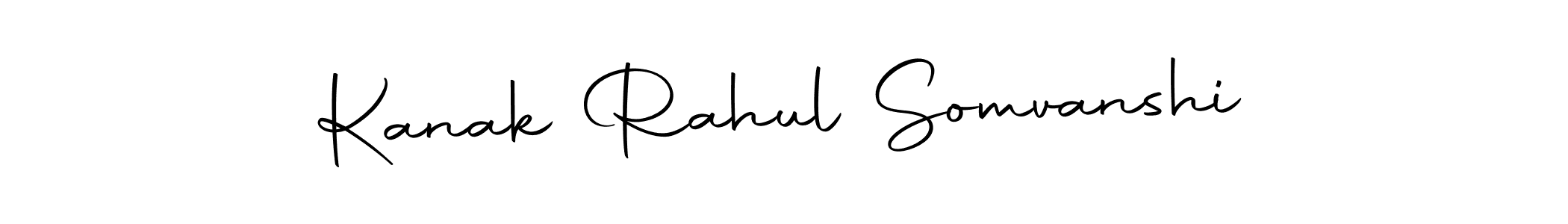Design your own signature with our free online signature maker. With this signature software, you can create a handwritten (Autography-DOLnW) signature for name Kanak Rahul Somvanshi. Kanak Rahul Somvanshi signature style 10 images and pictures png