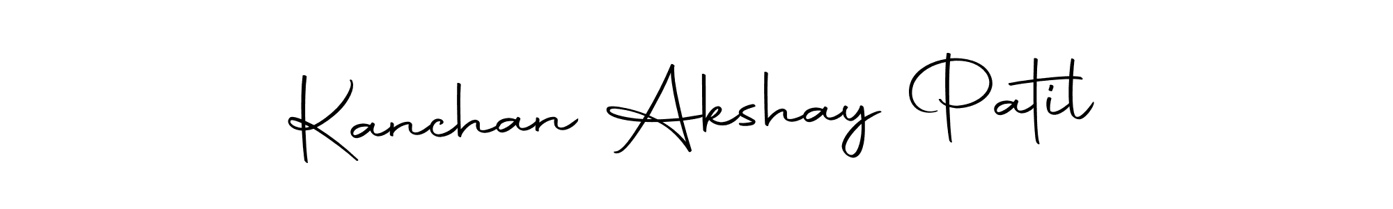 How to Draw Kanchan Akshay Patil signature style? Autography-DOLnW is a latest design signature styles for name Kanchan Akshay Patil. Kanchan Akshay Patil signature style 10 images and pictures png