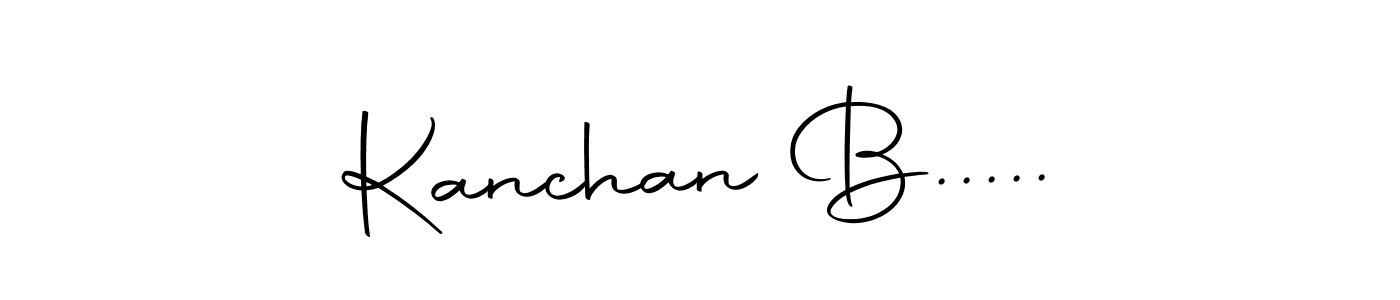 You can use this online signature creator to create a handwritten signature for the name Kanchan B...... This is the best online autograph maker. Kanchan B..... signature style 10 images and pictures png