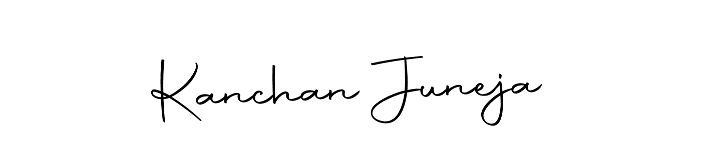 You can use this online signature creator to create a handwritten signature for the name Kanchan Juneja. This is the best online autograph maker. Kanchan Juneja signature style 10 images and pictures png