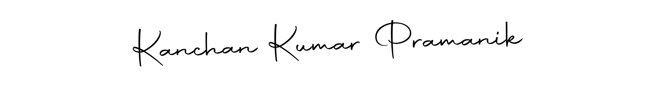 Make a short Kanchan Kumar Pramanik signature style. Manage your documents anywhere anytime using Autography-DOLnW. Create and add eSignatures, submit forms, share and send files easily. Kanchan Kumar Pramanik signature style 10 images and pictures png