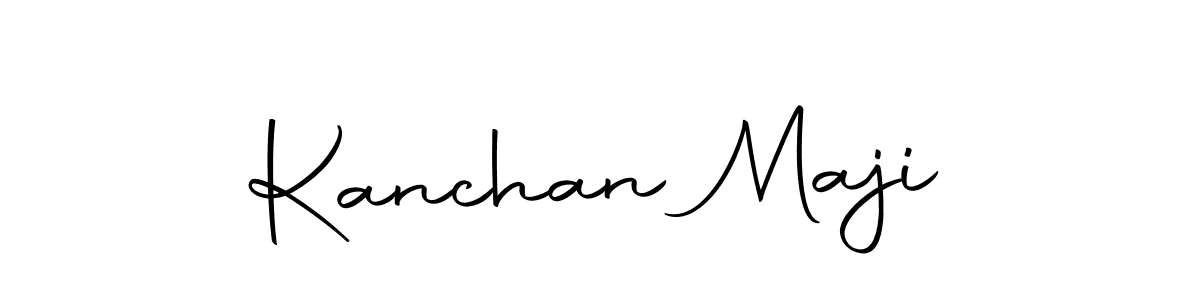 You can use this online signature creator to create a handwritten signature for the name Kanchan Maji. This is the best online autograph maker. Kanchan Maji signature style 10 images and pictures png