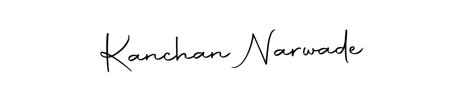 The best way (Autography-DOLnW) to make a short signature is to pick only two or three words in your name. The name Kanchan Narwade include a total of six letters. For converting this name. Kanchan Narwade signature style 10 images and pictures png