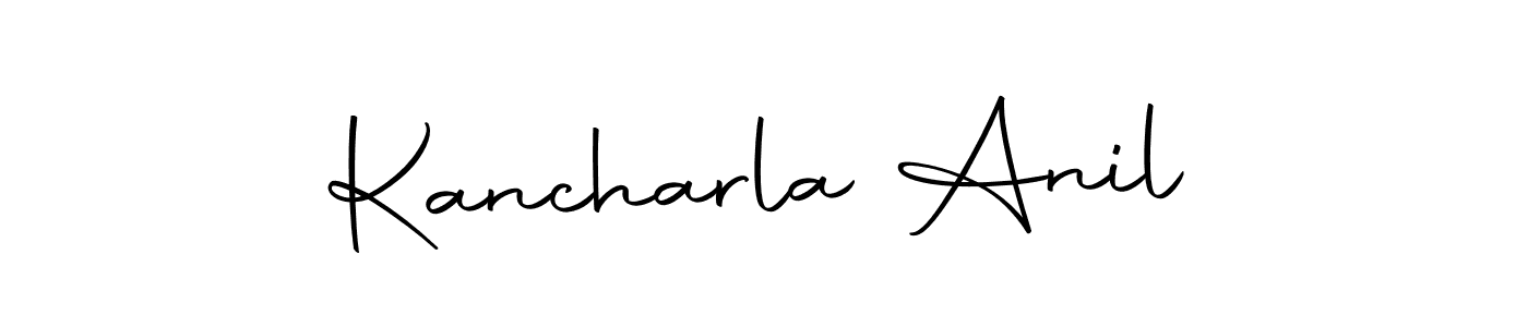 You should practise on your own different ways (Autography-DOLnW) to write your name (Kancharla Anil) in signature. don't let someone else do it for you. Kancharla Anil signature style 10 images and pictures png