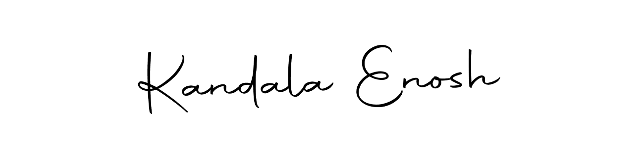 Kandala Enosh stylish signature style. Best Handwritten Sign (Autography-DOLnW) for my name. Handwritten Signature Collection Ideas for my name Kandala Enosh. Kandala Enosh signature style 10 images and pictures png
