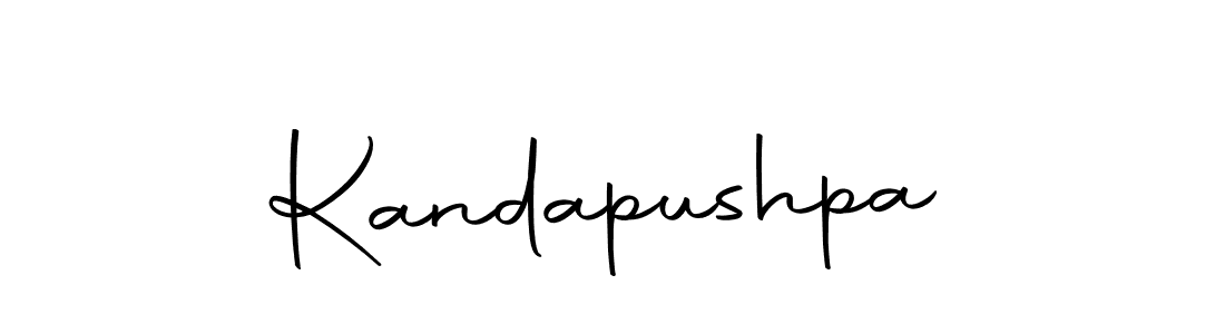 Design your own signature with our free online signature maker. With this signature software, you can create a handwritten (Autography-DOLnW) signature for name Kandapushpa. Kandapushpa signature style 10 images and pictures png