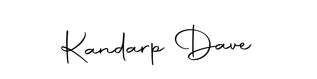 Make a short Kandarp Dave signature style. Manage your documents anywhere anytime using Autography-DOLnW. Create and add eSignatures, submit forms, share and send files easily. Kandarp Dave signature style 10 images and pictures png