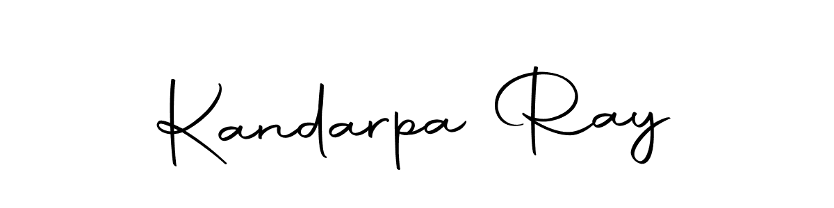 Kandarpa Ray stylish signature style. Best Handwritten Sign (Autography-DOLnW) for my name. Handwritten Signature Collection Ideas for my name Kandarpa Ray. Kandarpa Ray signature style 10 images and pictures png