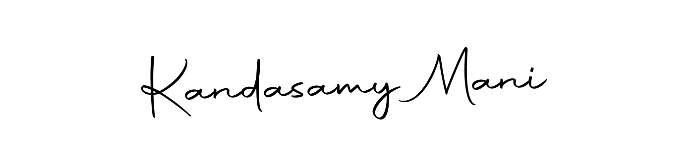 The best way (Autography-DOLnW) to make a short signature is to pick only two or three words in your name. The name Kandasamy Mani include a total of six letters. For converting this name. Kandasamy Mani signature style 10 images and pictures png