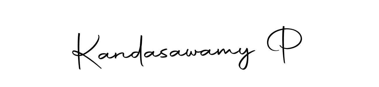 How to make Kandasawamy P name signature. Use Autography-DOLnW style for creating short signs online. This is the latest handwritten sign. Kandasawamy P signature style 10 images and pictures png