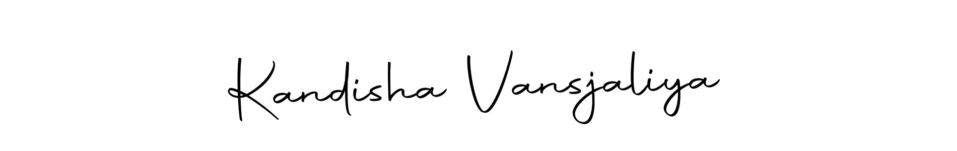 Make a beautiful signature design for name Kandisha Vansjaliya. Use this online signature maker to create a handwritten signature for free. Kandisha Vansjaliya signature style 10 images and pictures png