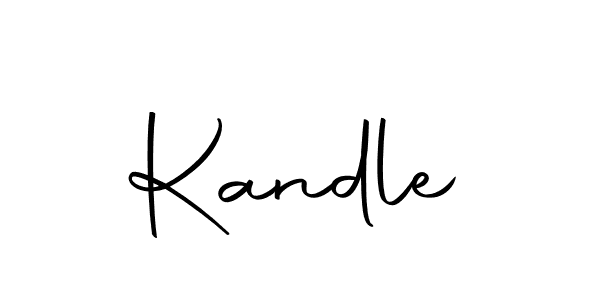 Use a signature maker to create a handwritten signature online. With this signature software, you can design (Autography-DOLnW) your own signature for name Kandle. Kandle signature style 10 images and pictures png