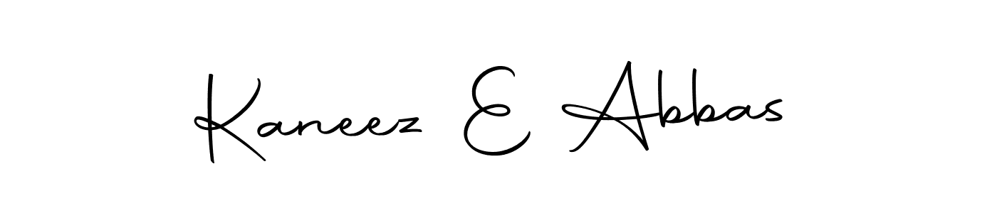 Make a beautiful signature design for name Kaneez E Abbas. Use this online signature maker to create a handwritten signature for free. Kaneez E Abbas signature style 10 images and pictures png