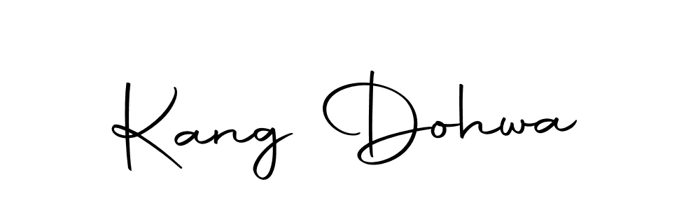 Kang Dohwa stylish signature style. Best Handwritten Sign (Autography-DOLnW) for my name. Handwritten Signature Collection Ideas for my name Kang Dohwa. Kang Dohwa signature style 10 images and pictures png