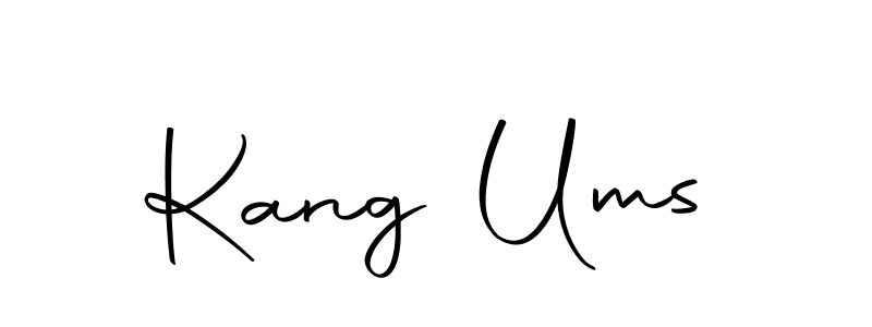 How to make Kang Ums name signature. Use Autography-DOLnW style for creating short signs online. This is the latest handwritten sign. Kang Ums signature style 10 images and pictures png