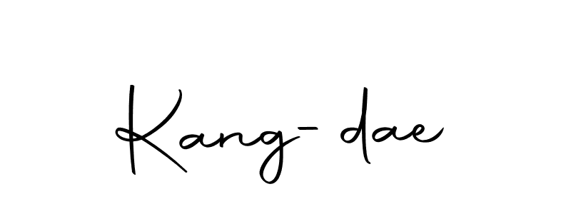 How to make Kang-dae signature? Autography-DOLnW is a professional autograph style. Create handwritten signature for Kang-dae name. Kang-dae signature style 10 images and pictures png