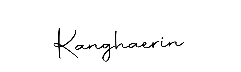 Make a beautiful signature design for name Kanghaerin. Use this online signature maker to create a handwritten signature for free. Kanghaerin signature style 10 images and pictures png