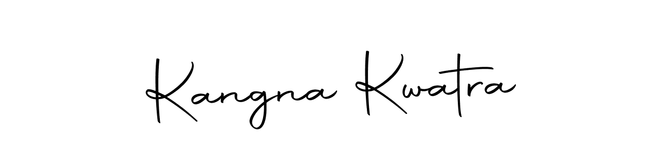 You should practise on your own different ways (Autography-DOLnW) to write your name (Kangna Kwatra) in signature. don't let someone else do it for you. Kangna Kwatra signature style 10 images and pictures png