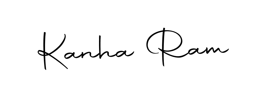 Design your own signature with our free online signature maker. With this signature software, you can create a handwritten (Autography-DOLnW) signature for name Kanha Ram. Kanha Ram signature style 10 images and pictures png