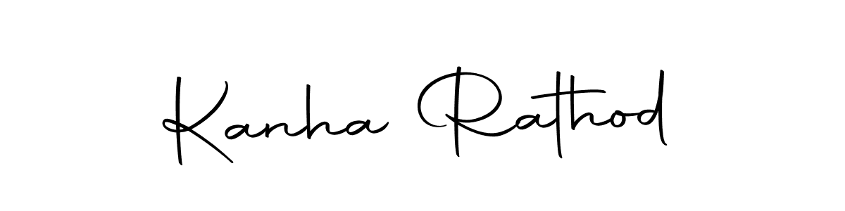 Make a beautiful signature design for name Kanha Rathod. Use this online signature maker to create a handwritten signature for free. Kanha Rathod signature style 10 images and pictures png