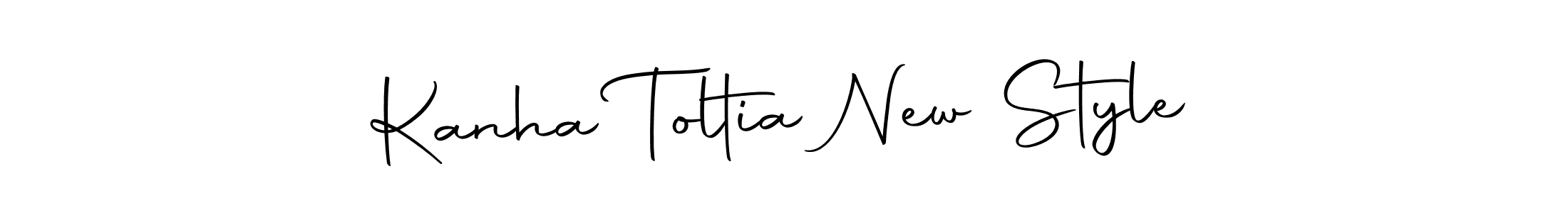 It looks lik you need a new signature style for name Kanha Toltia New Style. Design unique handwritten (Autography-DOLnW) signature with our free signature maker in just a few clicks. Kanha Toltia New Style signature style 10 images and pictures png