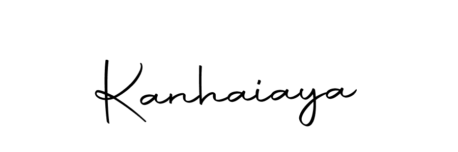 Design your own signature with our free online signature maker. With this signature software, you can create a handwritten (Autography-DOLnW) signature for name Kanhaiaya. Kanhaiaya signature style 10 images and pictures png