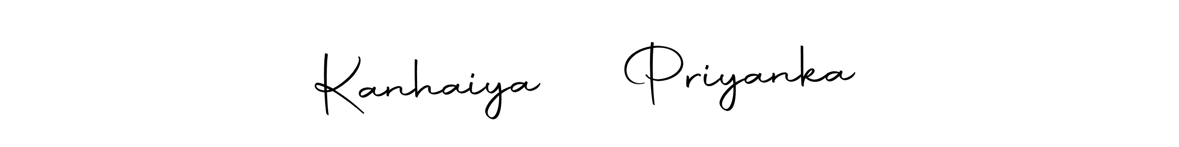 The best way (Autography-DOLnW) to make a short signature is to pick only two or three words in your name. The name Kanhaiya ♥️ Priyanka include a total of six letters. For converting this name. Kanhaiya ♥️ Priyanka signature style 10 images and pictures png