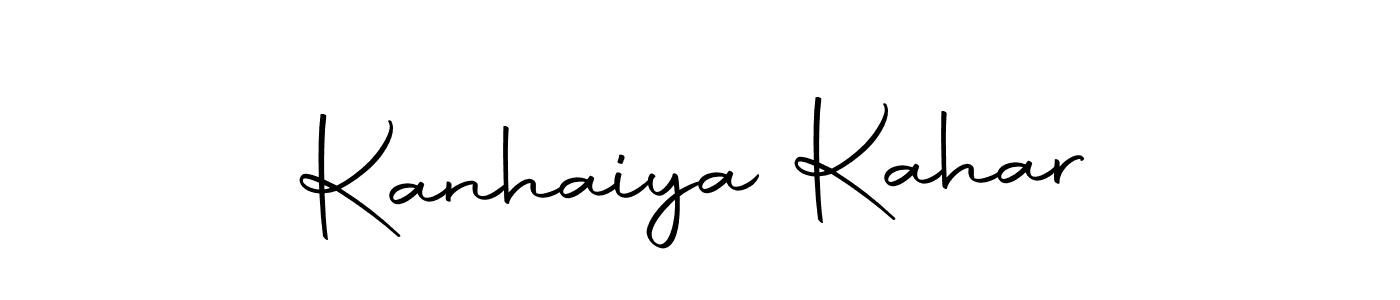 Design your own signature with our free online signature maker. With this signature software, you can create a handwritten (Autography-DOLnW) signature for name Kanhaiya Kahar. Kanhaiya Kahar signature style 10 images and pictures png