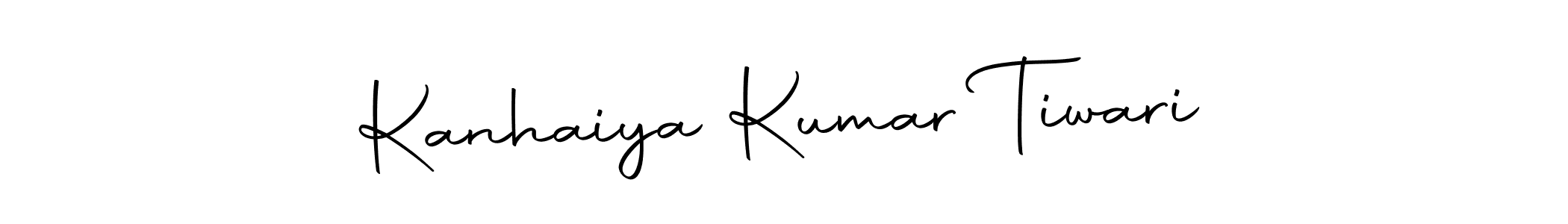 Make a short Kanhaiya Kumar Tiwari signature style. Manage your documents anywhere anytime using Autography-DOLnW. Create and add eSignatures, submit forms, share and send files easily. Kanhaiya Kumar Tiwari signature style 10 images and pictures png