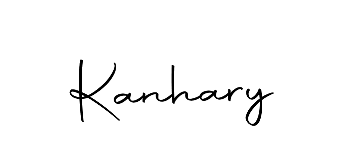Create a beautiful signature design for name Kanhary. With this signature (Autography-DOLnW) fonts, you can make a handwritten signature for free. Kanhary signature style 10 images and pictures png