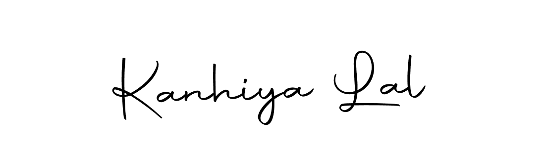 How to make Kanhiya Lal name signature. Use Autography-DOLnW style for creating short signs online. This is the latest handwritten sign. Kanhiya Lal signature style 10 images and pictures png