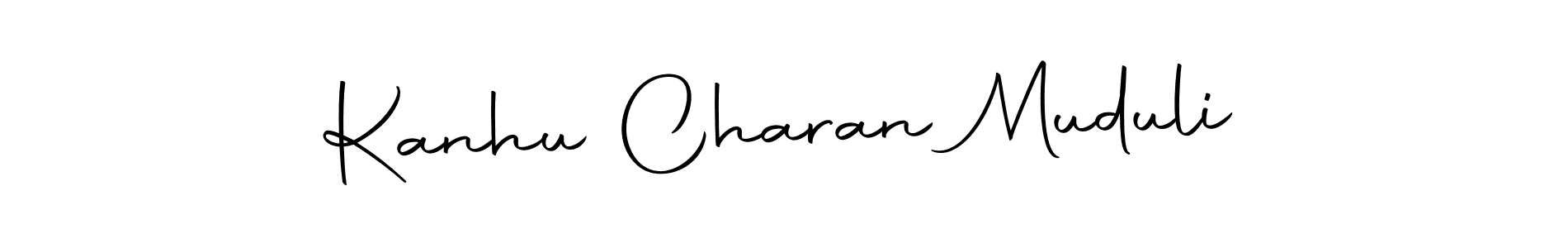 Make a beautiful signature design for name Kanhu Charan Muduli. With this signature (Autography-DOLnW) style, you can create a handwritten signature for free. Kanhu Charan Muduli signature style 10 images and pictures png