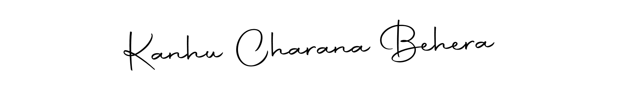 Create a beautiful signature design for name Kanhu Charana Behera. With this signature (Autography-DOLnW) fonts, you can make a handwritten signature for free. Kanhu Charana Behera signature style 10 images and pictures png