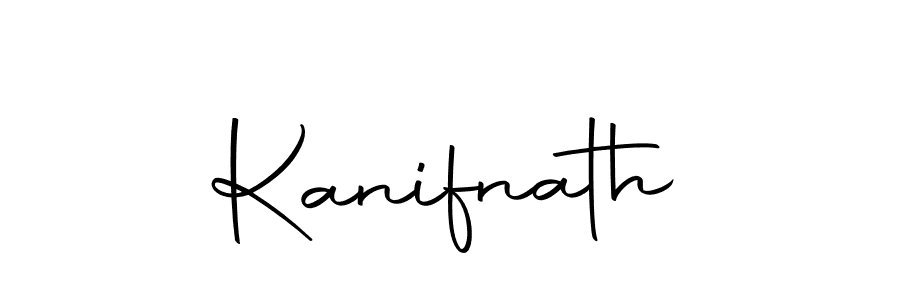 Kanifnath stylish signature style. Best Handwritten Sign (Autography-DOLnW) for my name. Handwritten Signature Collection Ideas for my name Kanifnath. Kanifnath signature style 10 images and pictures png