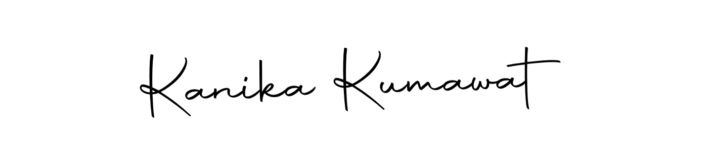 Make a short Kanika Kumawat signature style. Manage your documents anywhere anytime using Autography-DOLnW. Create and add eSignatures, submit forms, share and send files easily. Kanika Kumawat signature style 10 images and pictures png