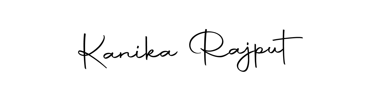 Create a beautiful signature design for name Kanika Rajput. With this signature (Autography-DOLnW) fonts, you can make a handwritten signature for free. Kanika Rajput signature style 10 images and pictures png