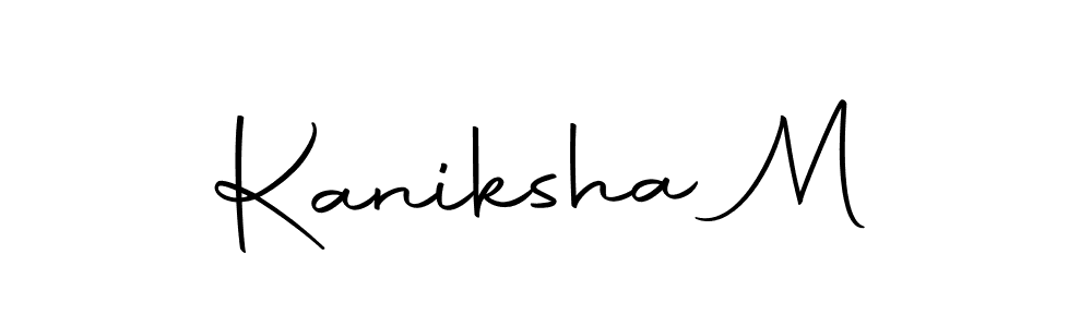 Make a short Kaniksha M signature style. Manage your documents anywhere anytime using Autography-DOLnW. Create and add eSignatures, submit forms, share and send files easily. Kaniksha M signature style 10 images and pictures png