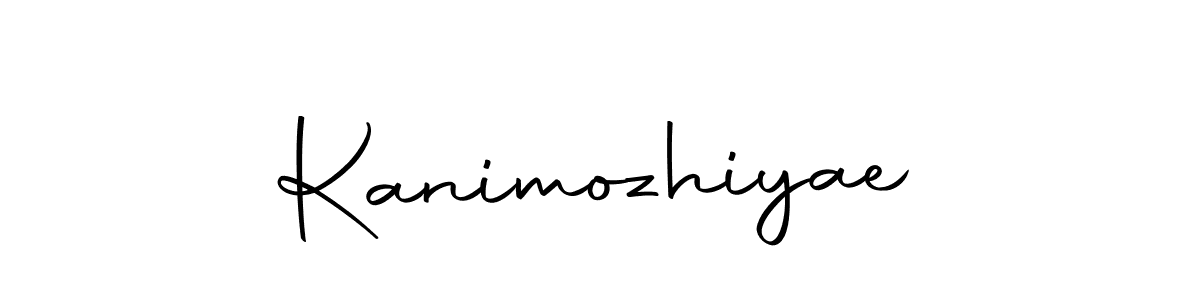 How to make Kanimozhiyae signature? Autography-DOLnW is a professional autograph style. Create handwritten signature for Kanimozhiyae name. Kanimozhiyae signature style 10 images and pictures png