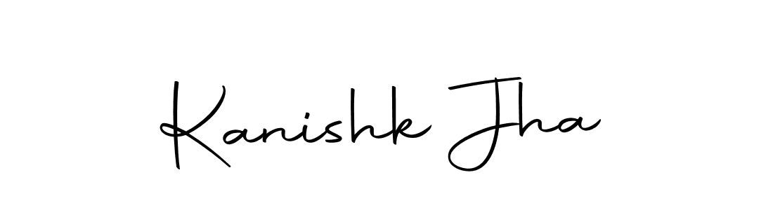 How to make Kanishk Jha signature? Autography-DOLnW is a professional autograph style. Create handwritten signature for Kanishk Jha name. Kanishk Jha signature style 10 images and pictures png