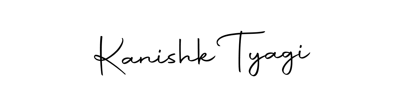 Kanishk Tyagi stylish signature style. Best Handwritten Sign (Autography-DOLnW) for my name. Handwritten Signature Collection Ideas for my name Kanishk Tyagi. Kanishk Tyagi signature style 10 images and pictures png