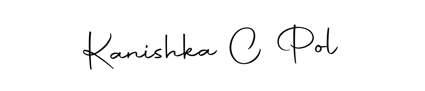 Use a signature maker to create a handwritten signature online. With this signature software, you can design (Autography-DOLnW) your own signature for name Kanishka C Pol. Kanishka C Pol signature style 10 images and pictures png