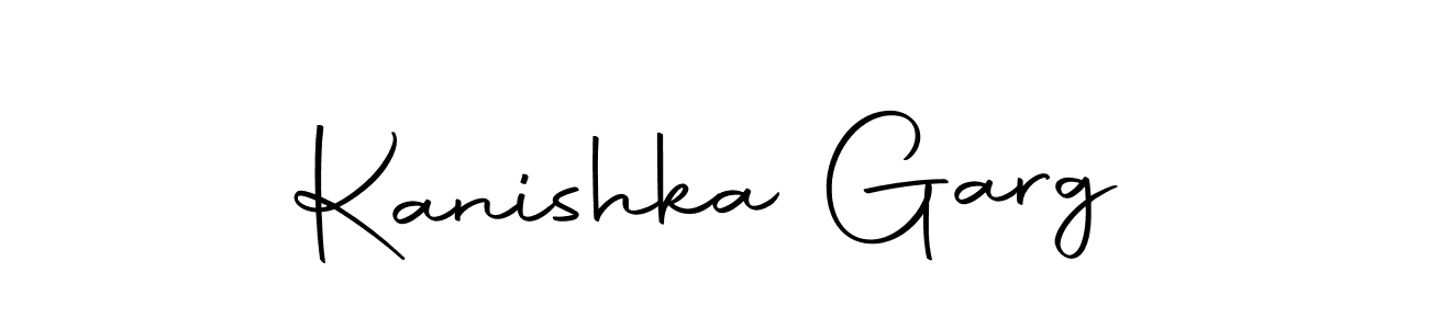 Design your own signature with our free online signature maker. With this signature software, you can create a handwritten (Autography-DOLnW) signature for name Kanishka Garg. Kanishka Garg signature style 10 images and pictures png