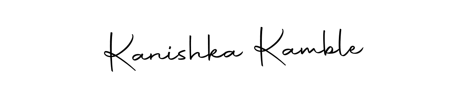 if you are searching for the best signature style for your name Kanishka Kamble. so please give up your signature search. here we have designed multiple signature styles  using Autography-DOLnW. Kanishka Kamble signature style 10 images and pictures png