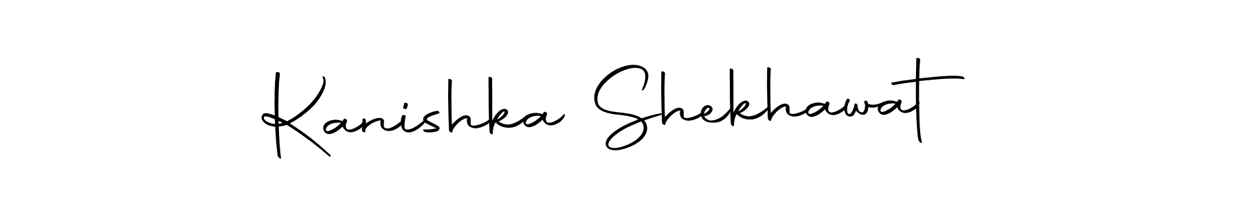 Kanishka Shekhawat stylish signature style. Best Handwritten Sign (Autography-DOLnW) for my name. Handwritten Signature Collection Ideas for my name Kanishka Shekhawat. Kanishka Shekhawat signature style 10 images and pictures png