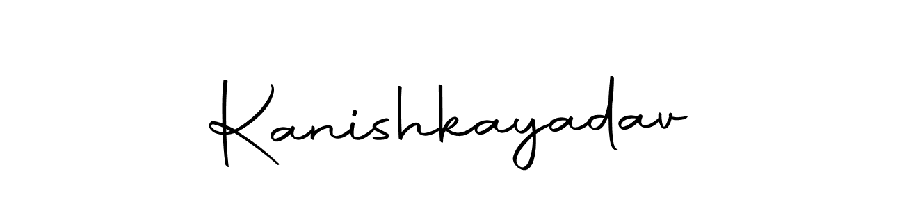 Create a beautiful signature design for name Kanishkayadav. With this signature (Autography-DOLnW) fonts, you can make a handwritten signature for free. Kanishkayadav signature style 10 images and pictures png