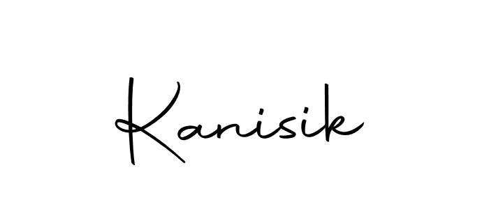 Kanisik stylish signature style. Best Handwritten Sign (Autography-DOLnW) for my name. Handwritten Signature Collection Ideas for my name Kanisik. Kanisik signature style 10 images and pictures png
